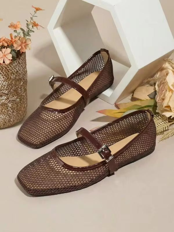 Women's Walking Shoes, Camp Shoes Modern Urban Style Flat Shoes Spring Shopping Date Essential, Fashionable Footwear Paired With Solid Color Dresses Exuding Professional Elegant, Lightweight Sole For Stylish Street Wear In High-Rise Buildings